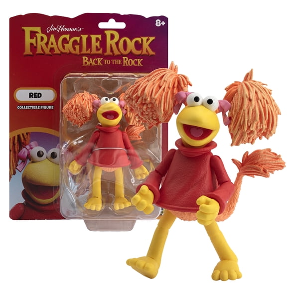 Boss Fight Studio Fraggle Rock Red Action Figure - Over 20 Points of Articulation, Detailed Collectible Figurine, 6-inches