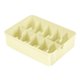 thumbnail image 2 of Caja de almacenamiento para calcetines, ropa interior, armario, contenedores de almacenamiento de lencería, divisores que ahorran espacio 10 Rejillas amarillas, 2 of 9