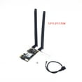 thumbnail image 7 of WiFi 5 PCI-E wireless adapter AC1200 dual band 2.4g/5GHz DMC for Bluetooth 4.0 desktop forwindows 7/8/10/11, 7 of 7