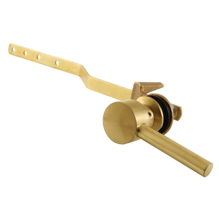 Kingston Brass KTDL7 Concord Front Mount Toilet Tank Lever, Left/Right Installation in Brushed Brass