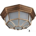 thumbnail image 1 of Luz LED de Techo para Exteriores de 12W Con Sensor de Movimiento Ormromra Color Bronce, 1 of 2