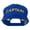 Royal, variant on Captain Embroidered Foam Front Mesh Back Cap - Black OSFM