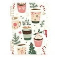 thumbnail image 7 of FORMRS 1-Subject Spiral Notebook 8" x 5" College Ruled 60 Refillable Sheet, 2 Pack, White Christmas Cups, 7 of 7