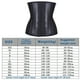 thumbnail image 4 of Corsé Entrenador De Cintura Cinturón adelgazante de 25 huesos de acero para hombre y mujer (negro S), 4 of 8