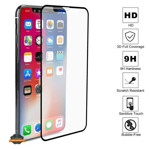 Xpm Screen Protector for Apple iPhone 13 /13 Pro (6.1") Screen Protector Tempered Glass Anti-Glare & Anti-Fingerprint 9H Cover for iPhone 13 Pro /13 - Clear Matte