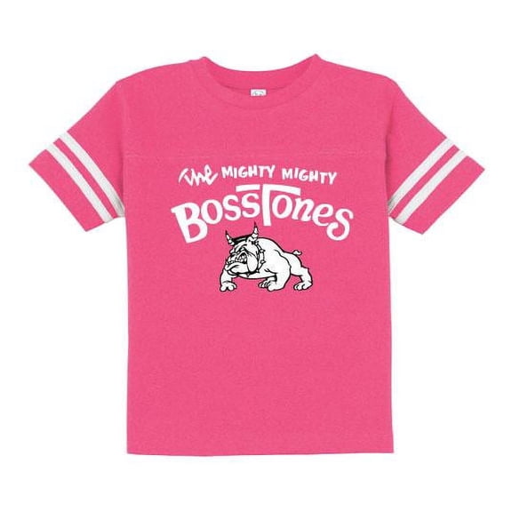 Mighty Mighty Bosstones Bulldog Toddler Football T-Shirt