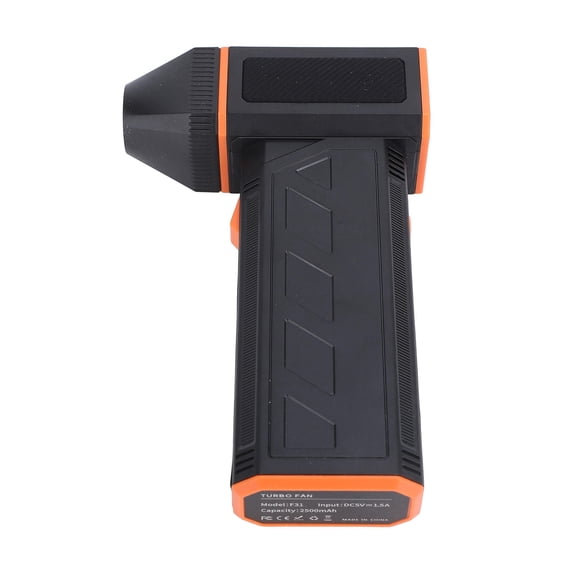Yajisi Portable Turbo Fan 130,000RPM Cordless Air Duster, 3-Speed, 45m/s Brushless Jet for Keyboard, Car, Home
