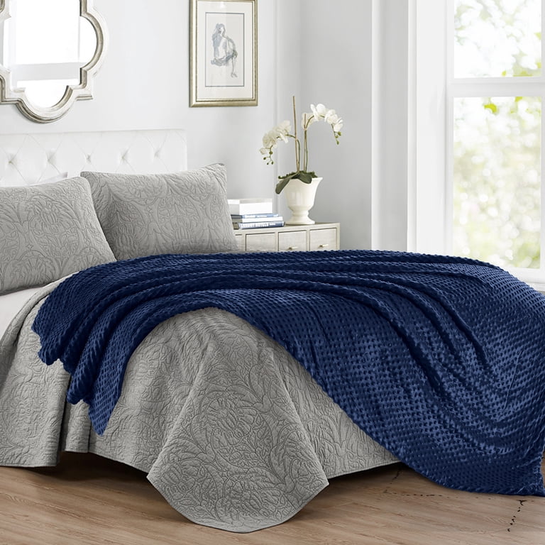 Teler 7 lb Weighted Blanket with Removable Cover, 40" x 60" photo 2
