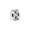 Blue&Clear Cubic Zirconia, variant on 925 Sterling Silver Paw Print Bone Clip Charm for Bracelets Charms & Bangle Pendant Jewelry