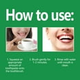 thumbnail image 4 of yelldesk Natural Toothpaste, Hydrogen Peroxide Toothpaste, Teeth Whitening Toothpaste Pack, Enamel-Safe Formula, Helps Remove Tea, Coffee, and Wine Stains, Sparkling White, 4 of 8