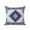 blue, variant on Outdoor Pillows Waterproof, Gray Boho Bedding Throw Pillows with Insert for Couch Sofa Bed, Southwestern Ethnic Abstract Geometric 16x16 Inch Pillowcases Decorative Camping Patio Pillow Set of 1