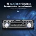 thumbnail image 5 of Reproductor MP3 Bluetooth para Coche, Máquina de un Solo Husillo, Radio para Coche, Carga USB Dual, Reproductor TF, 5 of 5