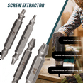 thumbnail image 6 of 4X Screw Extractor Drill Bits Guide Set Broken Bolt Remover Easy Out #1 #2 #3 #4,4 x Screw Extractor,As shown, 6 of 8