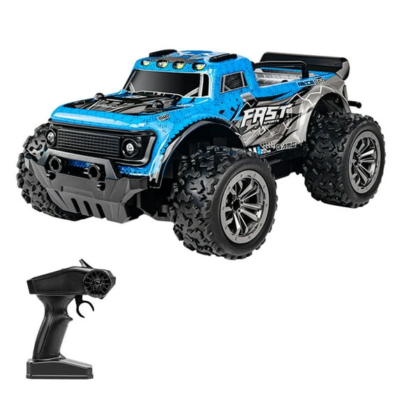 2.4GHz Remote Control Short Truck 25KM/H Off Road Car with LED Light