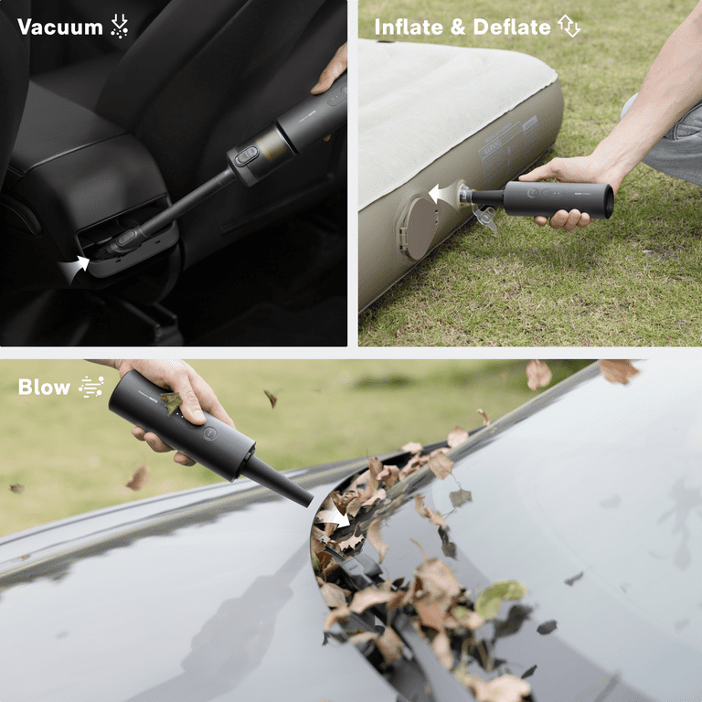 HOTO Handheld Car Vacuum Cleaner Cordless, 4-in-1 Portable Mini