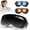 Black, variant on CNV Hot & Cold Compress Eye Massager with 14 Massage Nodes, Rechargeable Eye Relief Mask Built-in Bluetooth Music, Relieve Migraine & Eye Strain, Improve Sleep, Ideal Gift for Men Women