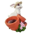 thumbnail image 3 of Animal conejo en forma de planta maceta contenedor decoración del hogar Zulema Maceta suculenta, 3 of 8