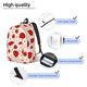 thumbnail image 3 of Balery Red Ladybug Mochila Clásica Impresa Básica para Viaje, Mochila Escolar Resistente al Agua, Mochila de Lona con Correas Ajustables-Medium, 3 of 5