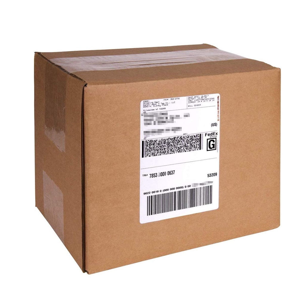 SJPACK 450 Labels, 4x6 Direct Thermal Blank Shipping Labels, 450 per Roll, 1" Core Self-Adhesive for Zebra 2844,Eltron 2844,Zebra ZP-450, ZP-500(20 Rolls)