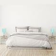 thumbnail image 4 of LimeLights Brushed Steel Stick Lamp with Charging Outlet and Fabric Shade 2 Pack Set, 4 of 8