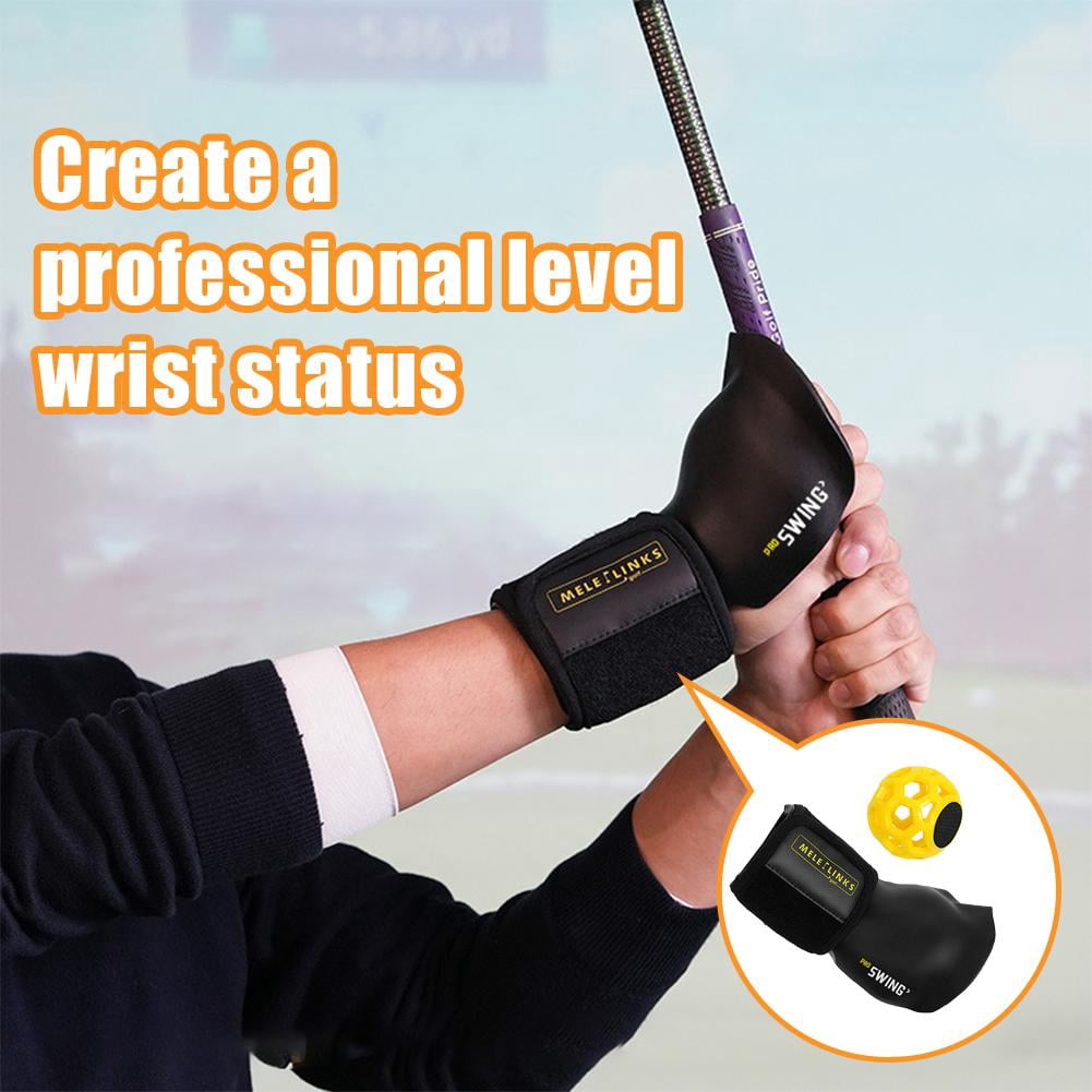 BTLIGE Golf Wrist Retractor Swing Trainer Portable Improves Stability and Accuracy PU Foam 1 Piece