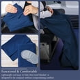 thumbnail image 4 of Brookstone Fleece Blanket 2 in 1 Super Soft Cozy Portable Travel Blanket with Carrying Case, 4 of 7