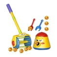 thumbnail image 4 of Juguetes para caminar para empujar, juguete para empujar para niños pequeños, desarrollo temprano interactivo preescolar, caminar para niños pequeños, olla y aspiradora Hugo Juguetes para caminar, 4 of 8