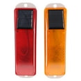 thumbnail image 1 of SHISUYAN Solar Strobe Warning Light Pc Red For Fishing Boats 2Pcs 6.3X1.8X1.6In, 1 of 9