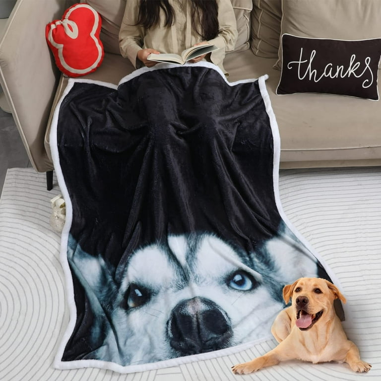 noarlalf heated blanket dog print blanket warm cozy flannel dog throw  blanket for kids and adults plush sausage dog blanket gifts for women electric  blanket - Walmart.com