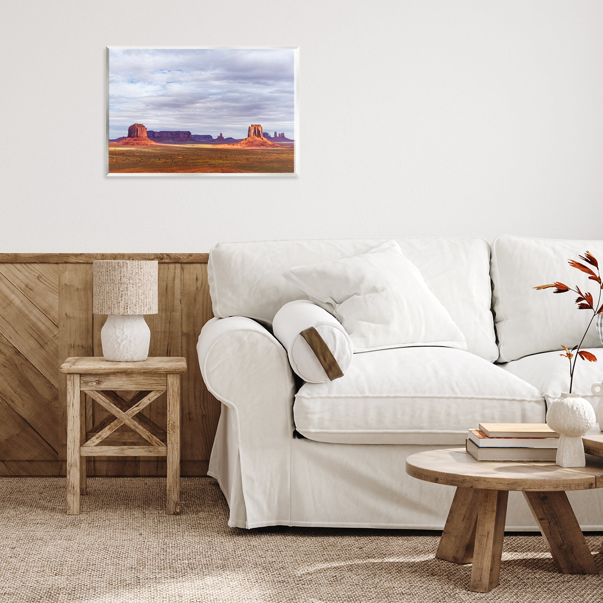 Stupell Industries Monumental Desert Buttes & Mesas Wall Plaque Art, design by Shelley Carlisle