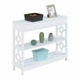 thumbnail image 2 of Ring 1 Drawer Console Table, White, 2 of 6