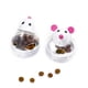 thumbnail image 4 of mascota cachorro vaso alimentador fuga comida bola ratones forma plástico juguete / blanco Ndcxsfigh Nuevos Originales, 4 of 6