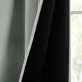 thumbnail image 6 of Deconovo 100% Blackout Curtains for Bedroom, Thermal Insulated, 2 Panels, 52"x72", Light Gray, 6 of 9