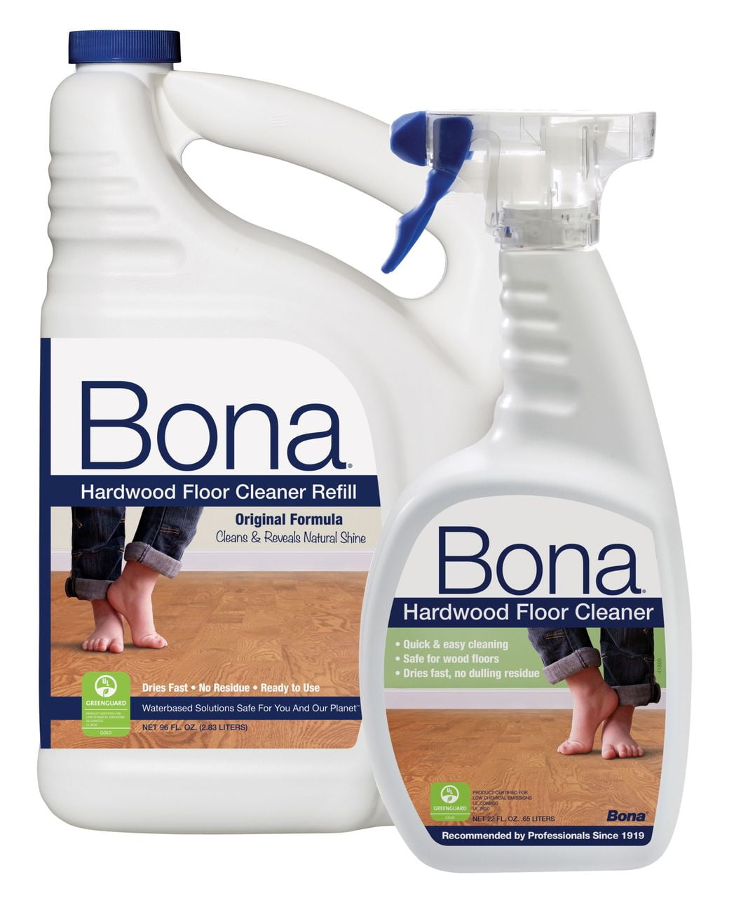 Product of Bona Hardwood Floor Cleaner, 22 oz. with 96 oz. Refill