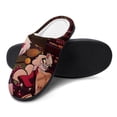 thumbnail image 4 of Mens Cozy Slippers Hazbin Hotel Warm Soft Plush Slipper Slip-on House Shoes for Home Indoor Outdoor, 4 of 7