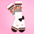 thumbnail image 3 of Body by Pickleball, Novelty Gift Socks for Men, Women and Teens, Cool Crew Socks (Made in the USA) (Made in the USA), 3 of 4