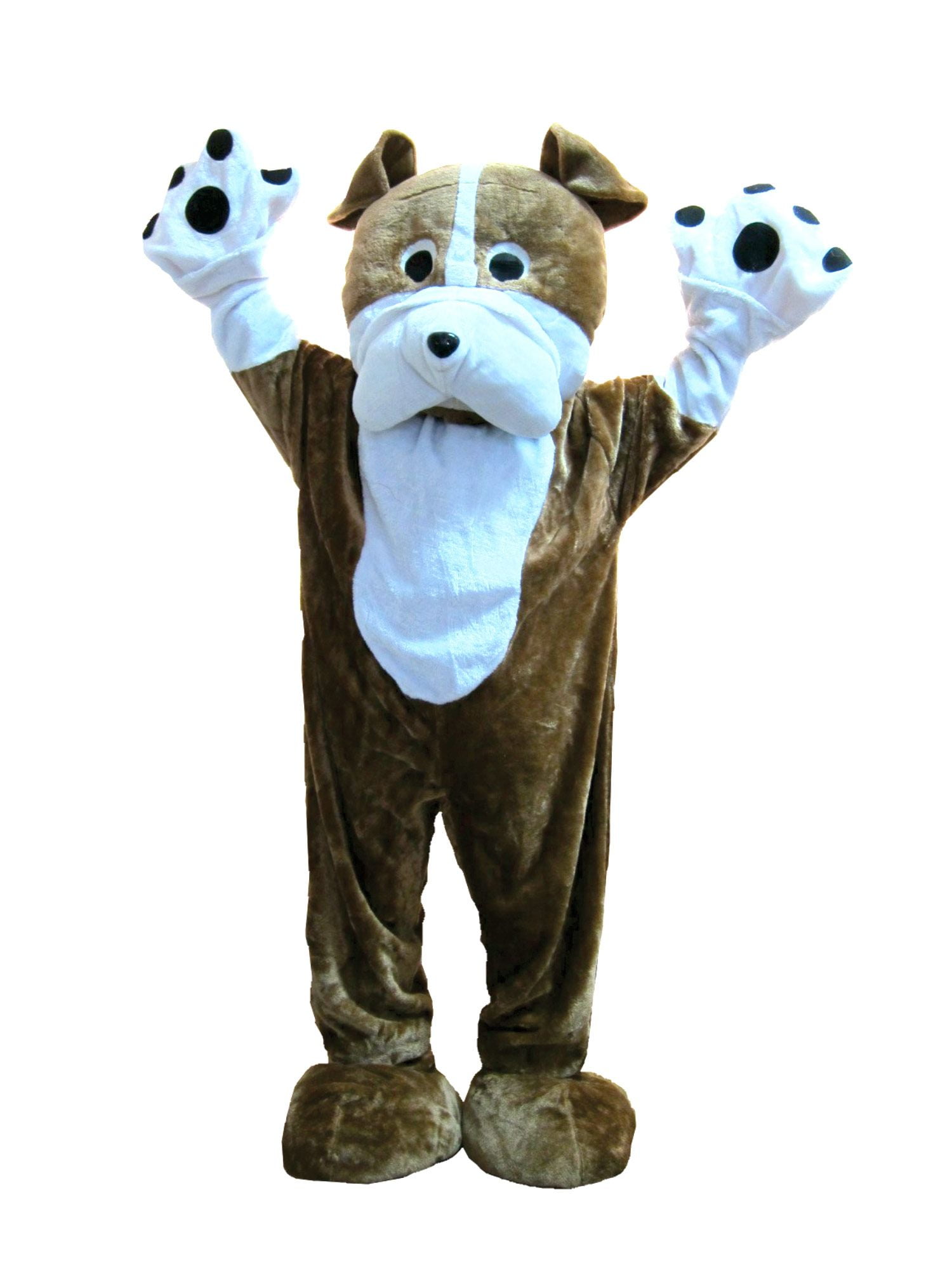 Adult Unisex Bulldog Mascot Costume - Walmart.com - Walmart.com