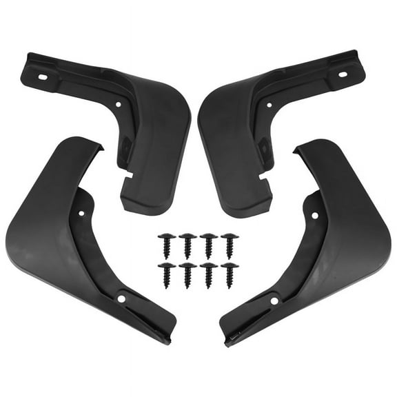 Car Mudflaps for 2022 Mudguard Mud Flap Guard Splash Mudguards Car Accessories,4 * Mudguard Fender 1 Set * installation accessories,black