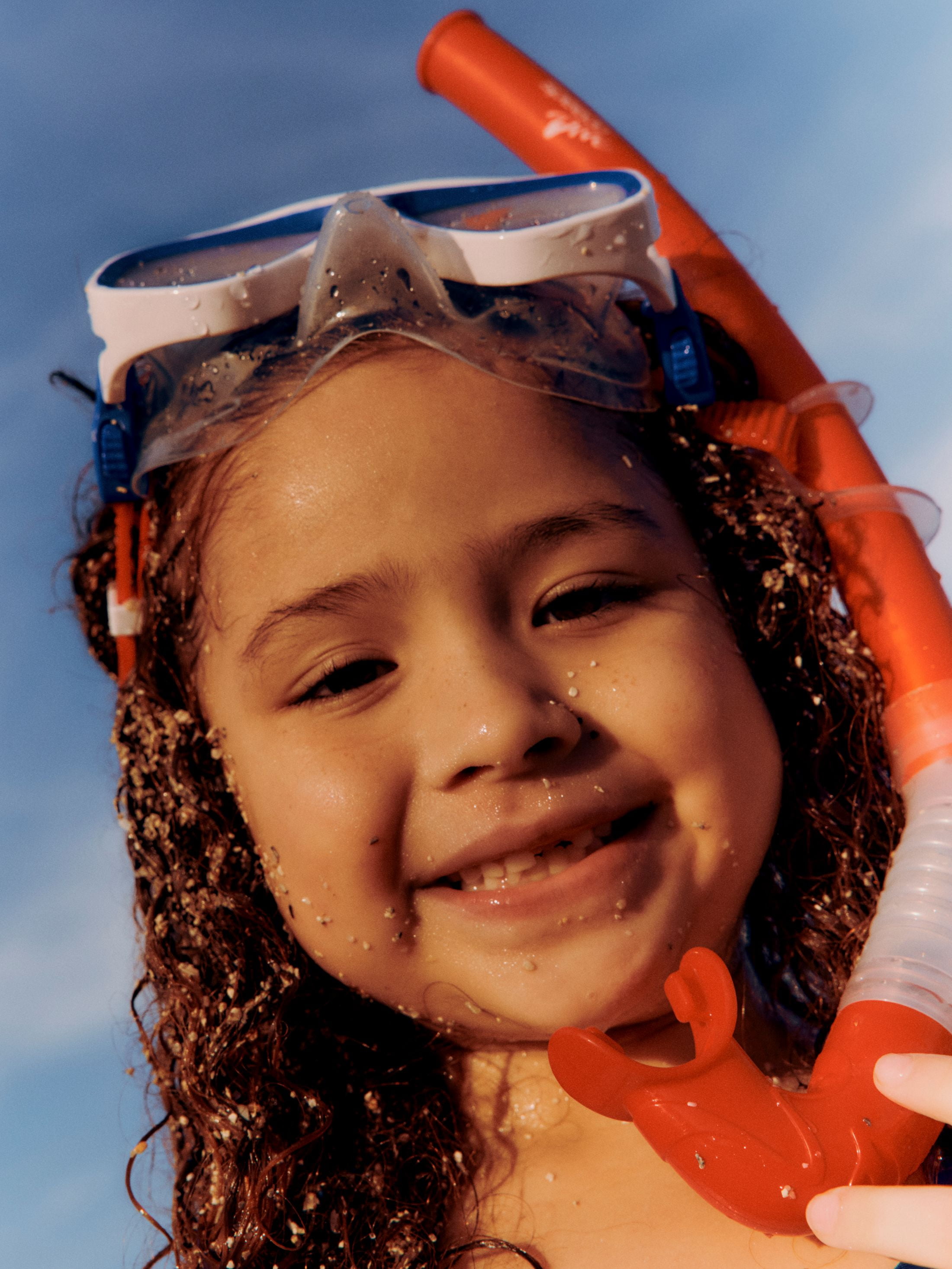 Speedo Kids Compass Swim Mask and Snorkel Set, Soft Fit for Easy Viewing, Ages 3–6
