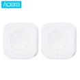 thumbnail image 1 of Aqara 2Pcs Wireless Mini Switch Zigbee System Remote Control Switch Use With Gateway Aqara Air Condictioner Partner, 1 of 9