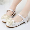 thumbnail image 2 of Zapatos de cuero para niñas Zapatos de otoño para niñas Zapatos de vestir de moda Zapatos de princesa con lazo, 2 of 5