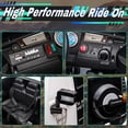 thumbnail image 6 of 12v7a 30w*2 Four-wheel drive leather seat one button start,forward and backward, high and low speed, music, front light, power display, two doors can open, 2.4G R/C, seat belt four wheel absorber, 6 of 16