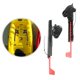 thumbnail image 3 of 1 par de pedales de Kayak ajustables, reposapiés de Kayak, clavijas de piezaza, Pedal de remo, remo, canoa, reposapiés, accesorio de Rafting Zulema Pedal de kayak, 3 of 8