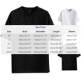 thumbnail image 3 of Daiosportswear Men's Boxy Raw Cut Tee Short Sleeve Round Neck T Shirts Basic Tops Tee for Summer Beach Vacation Wear Black XXL(XXL), 3 of 5