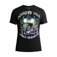 thumbnail image 4 of Invader Zim Men's and Big Men's Graphic Cotton Tee with Short Sleeves, Sizes S-3XL, 4 of 6