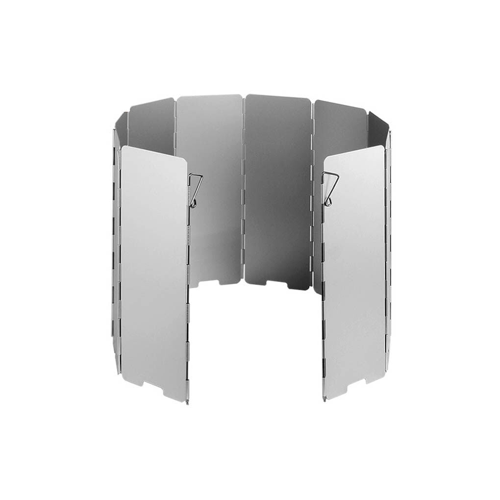 Gas Stove Wind Shields Folding Structure Aluminum Alloy Barbecue