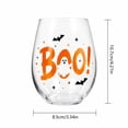 thumbnail image 2 of Halloween Funny Wine Glass, Halloween Funny Gift for Him, Her, Mom, Wife, Boss, Sister, 2 of 5