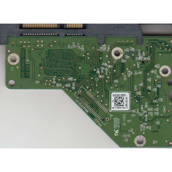 WD10EZEX-00BN5A0, 771829-704 AA, WD SATA 3.5 PCB