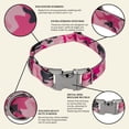 thumbnail image 4 of Country Brook Petz® Premium Pink and Grey Camo Dog Collar, Medium, 4 of 5
