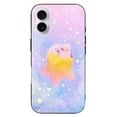 thumbnail image 1 of Funda Kirby de TPU para iPhone 16: ultrafina, a prueba de golpes, antiamarilleo, resistente a arañazos, compatible con carga inalámbrica, agarre mejorado, estilo negro., 1 of 7